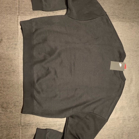 Nike Womens Rally Crew Air Side Zip Sweatshirt - Picture 6 of 6